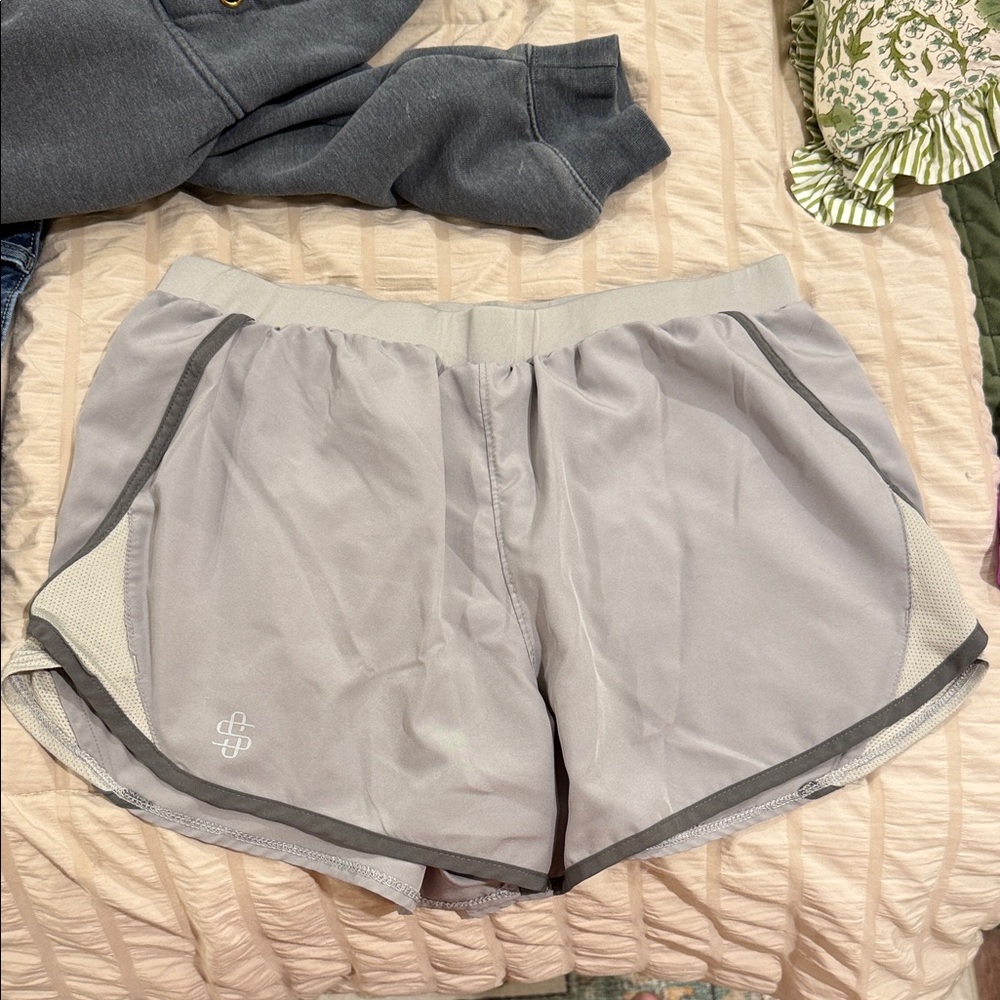 Gray Women's Athletic Shorts